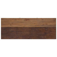 Produktbild för Konsolbord blandat återvunnet trä 80x35x80 cm