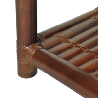 Miniatyr av produktbild för Sängbord 40x40x40 cm bambu mörkbrun