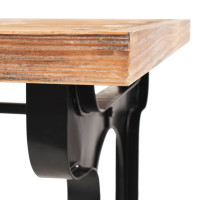 Miniatyr av produktbild för Matbord bordsskiva i massiv granträ 122x65x82 cm