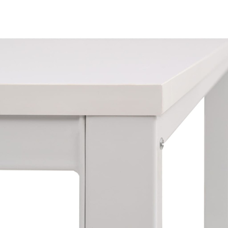 Produktbild för Skrivbord 120x60x75 cm vit