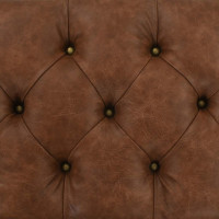 Produktbild för Förvaringsbänk massivt trä och konstläder 80,5x41x50 cm