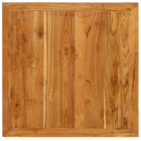 Produktbild för Barbord massiv återvunnen teak 60x60x107 cm