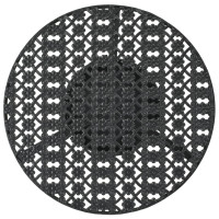 Miniatyr av produktbild för Bistrobord svart 40x70 cm metall