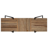 Produktbild för Konsolbord återvunnen teak 120x35x81 cm