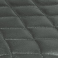 Miniatyr av produktbild för Matstolar 2 st grå äkta läder
