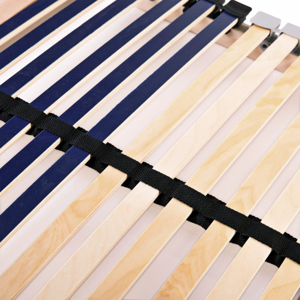 Produktbild för Ribbotten utan madrass med 42 ribbor 7 zoner 70x200 cm