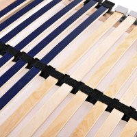 Produktbild för Ribbotten utan madrass med 42 ribbor 7 zoner 70x200 cm