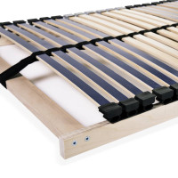 Produktbild för Ribbotten utan madrass med 42 ribbor 7 zoner 90x200 cm