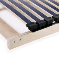Produktbild för Ribbotten utan madrass med 42 ribbor 7 zoner 100x200 cm