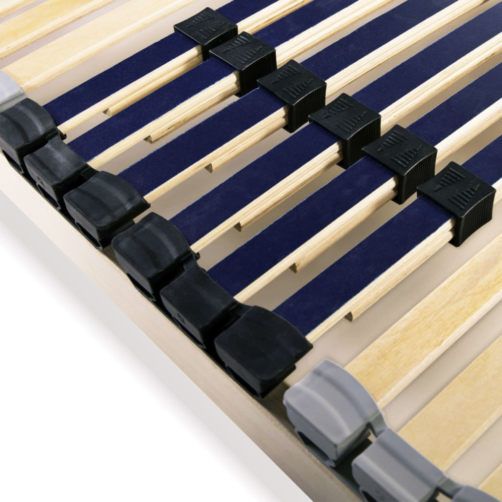 Produktbild för Ribbotten utan madrass med 42 ribbor 7 zoner 120x200 cm
