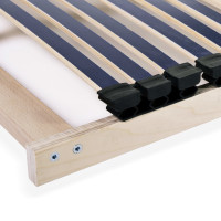 Produktbild för Ribbotten utan madrass med 42 ribbor 7 zoner 140x200 cm