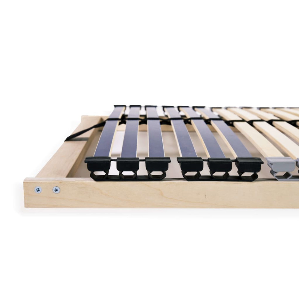 Produktbild för Ribbotten utan madrass med 42 ribbor 7 zoner 140x200 cm