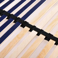 Produktbild för Ribbotten utan madrass med 42 ribbor 7 zoner 140x200 cm