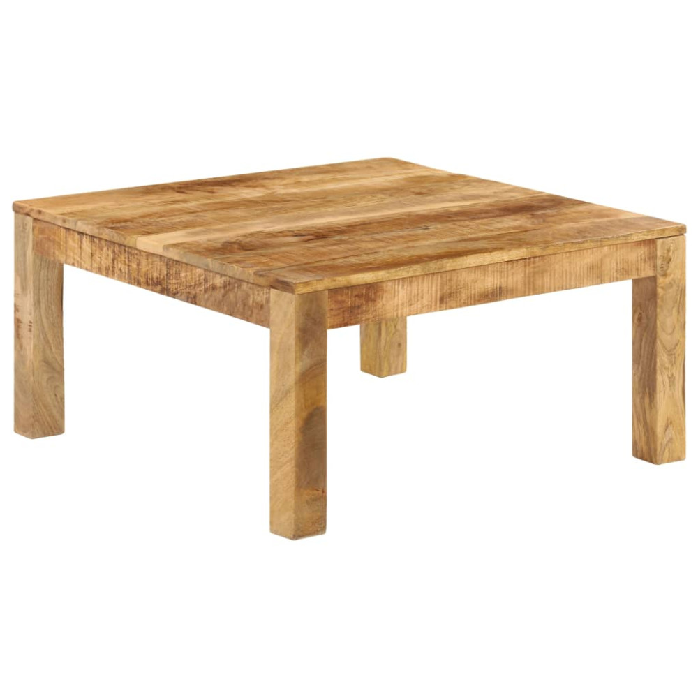 Produktbild för Soffbord massivt mangoträ 80x80x40 cm