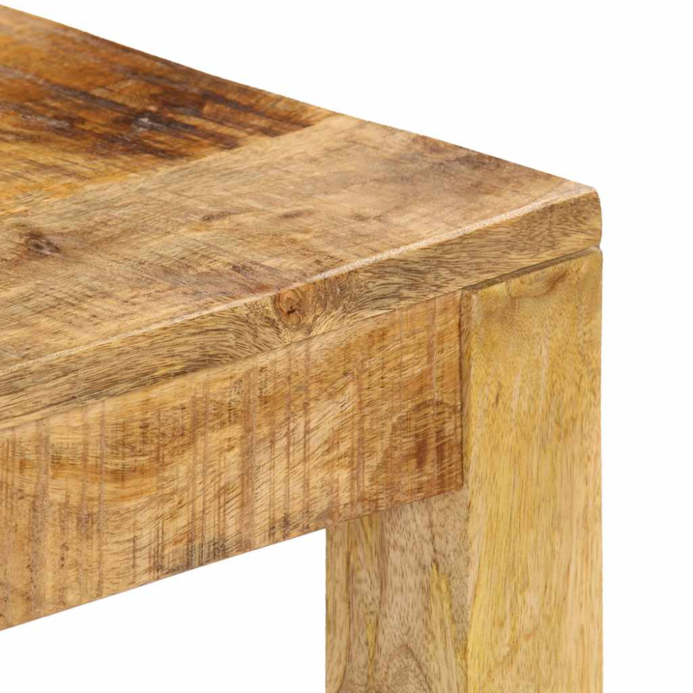 Produktbild för Soffbord massivt mangoträ 80x80x40 cm