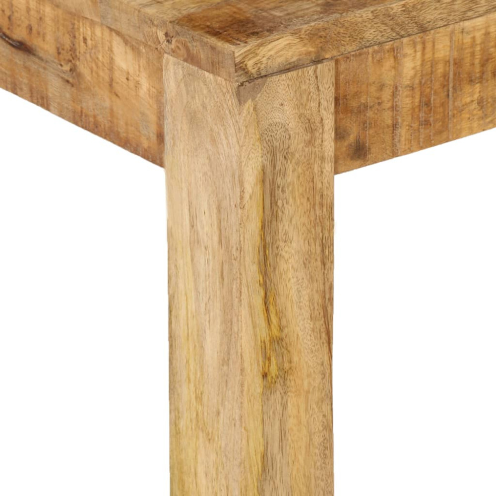 Produktbild för Soffbord massivt mangoträ 80x80x40 cm