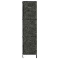 Miniatyr av produktbild för Rumsavdelare 3 paneler vattenhyacint 116x160 cm svart