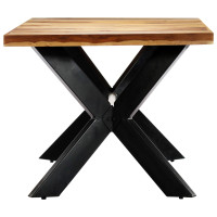 Produktbild för Matbord 180x90x75 cm massivt sheshamträ