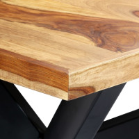 Produktbild för Matbord 180x90x75 cm massivt sheshamträ