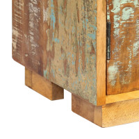 Produktbild för Bokhylla 60x35x180 cm massivt återvunnet trä