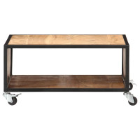 Produktbild för Soffbord 70x70x32 cm massivt akaciaträ