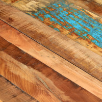 Produktbild för Matbord 118x60x76 cm massivt återvunnet trä
