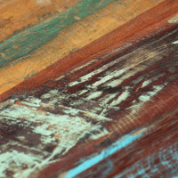 Produktbild för Soffbord 120x50x30 cm massivt återvunnet trä och stål