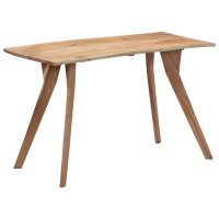 Produktbild för Matbord 120x58x76 cm massivt akaciaträ