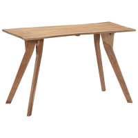 Produktbild för Matbord 120x58x76 cm massivt akaciaträ