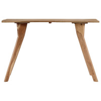 Produktbild för Matbord 120x58x76 cm massivt akaciaträ