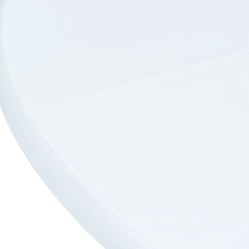 Produktbild för Matgrupp i 5 delar massivt gummiträ vit