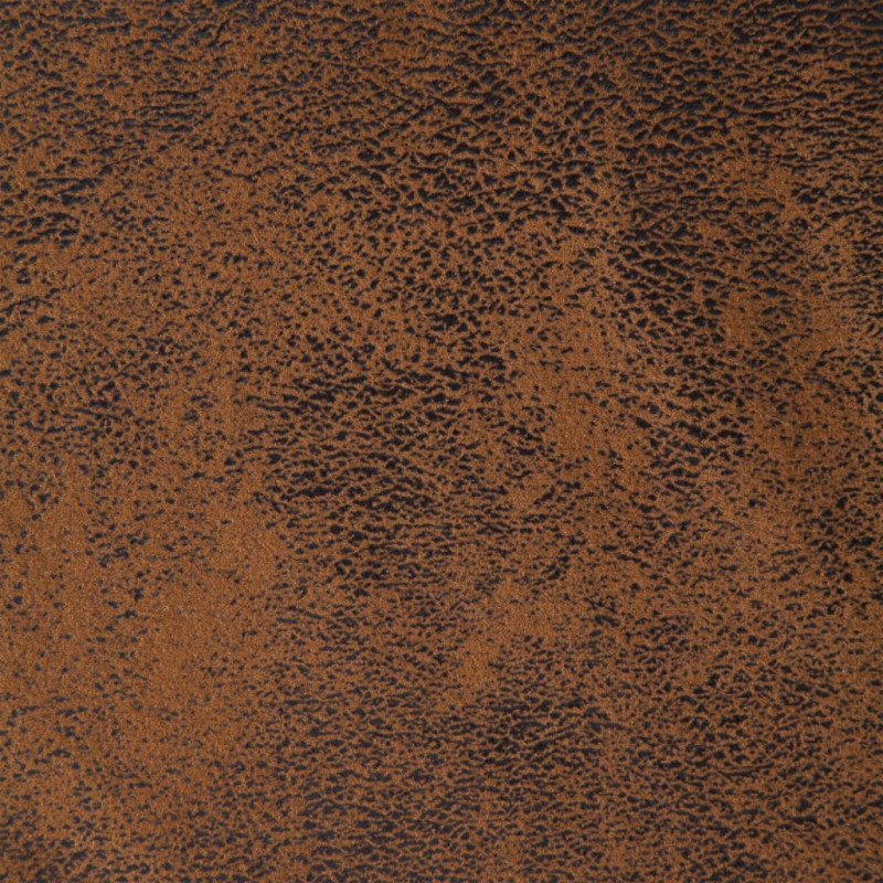 Produktbild för Bänk 106 cm konstmocka brun