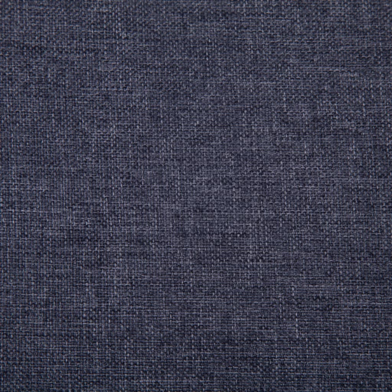 Produktbild för Bänk med förvaringsutrymme 116 cm mörkgrå polyester