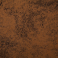 Produktbild för Bänk med armstöd 140 cm brun konstmocka
