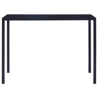 Miniatyr av produktbild för Matbord och stolar 5 delar grå