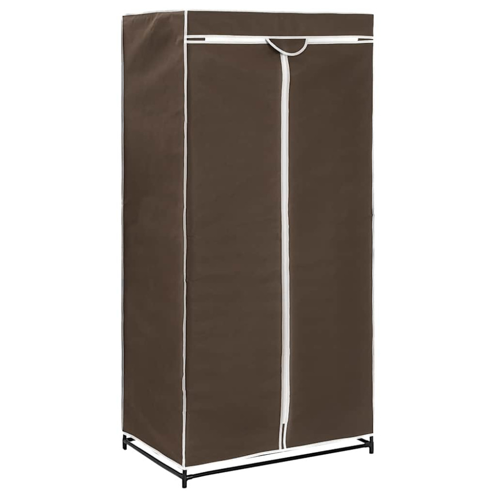 Produktbild för Garderob brun 75x50x160 cm