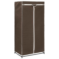 Produktbild för Garderob brun 75x50x160 cm