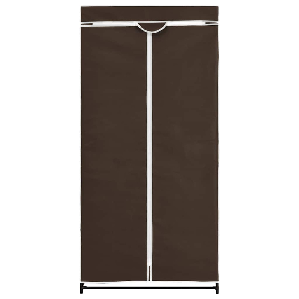 Produktbild för Garderob brun 75x50x160 cm