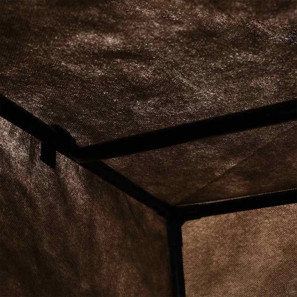 Produktbild för Garderob brun 75x50x160 cm