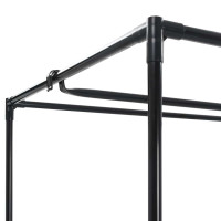 Produktbild för Garderob grå 75x50x160 cm