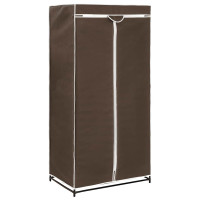 Produktbild för Garderober 2 st brun 75x50x160 cm
