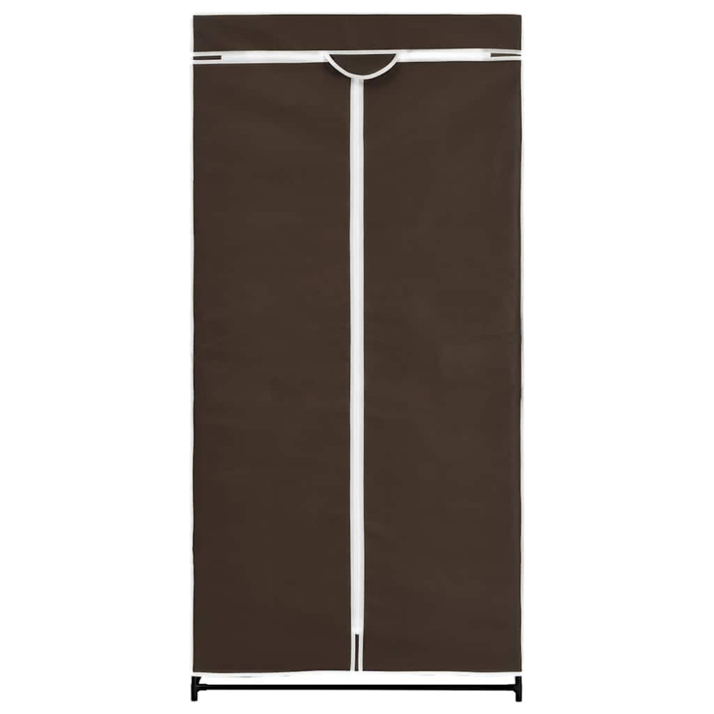Produktbild för Garderober 2 st brun 75x50x160 cm