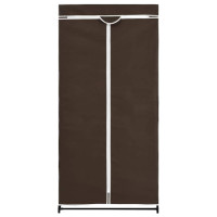 Produktbild för Garderober 2 st brun 75x50x160 cm