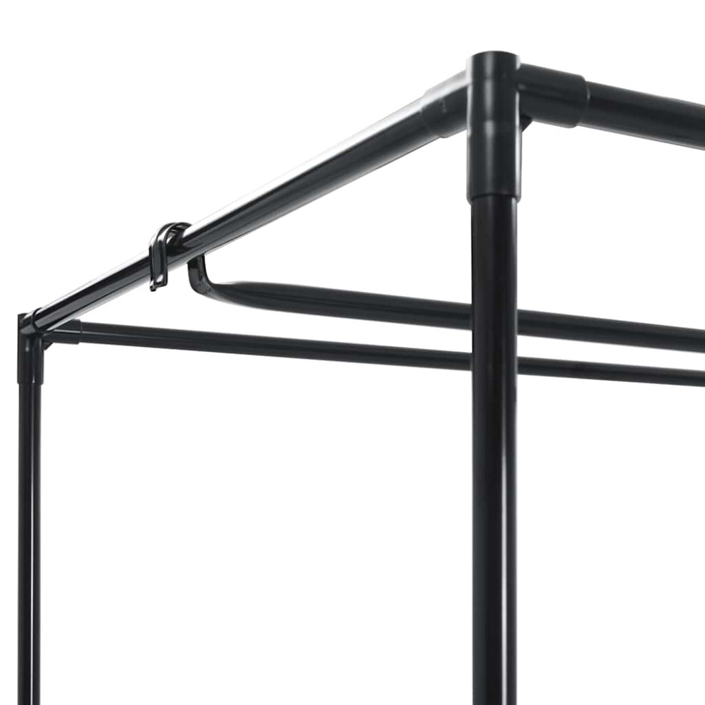 Produktbild för Garderober 2 st brun 75x50x160 cm