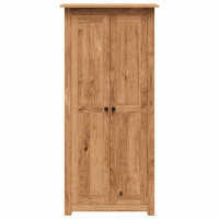 Produktbild för Garderob 80x50x171,5 cm massiv furu panama