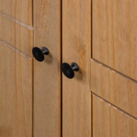 Produktbild för Garderob 80x50x171,5 cm massiv furu panama