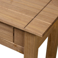 Produktbild för Avlastningsbord 110x40x72 cm massiv furu panama