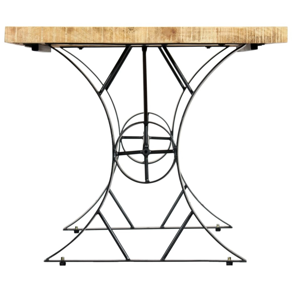 Produktbild för Matbord 180x90x76 cm massivt mangoträ