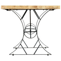 Produktbild för Matbord 180x90x76 cm massivt mangoträ