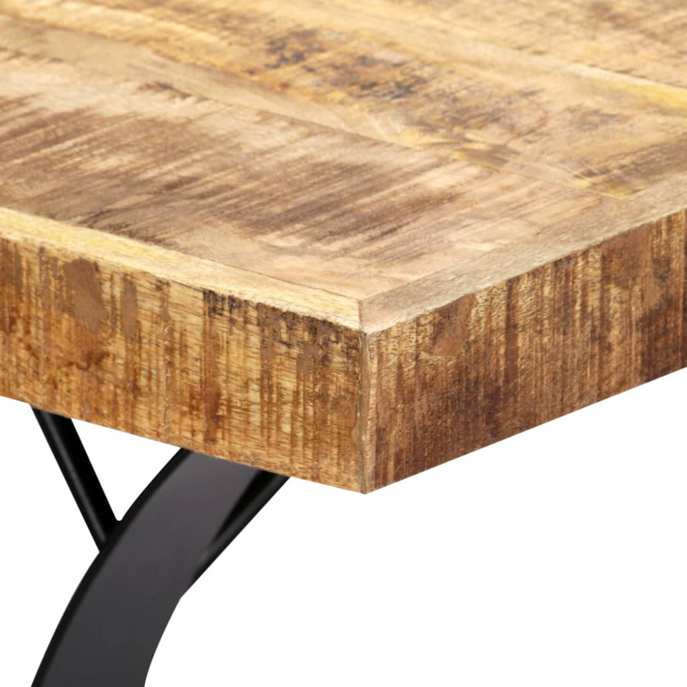 Produktbild för Matbord 180x90x76 cm massivt mangoträ